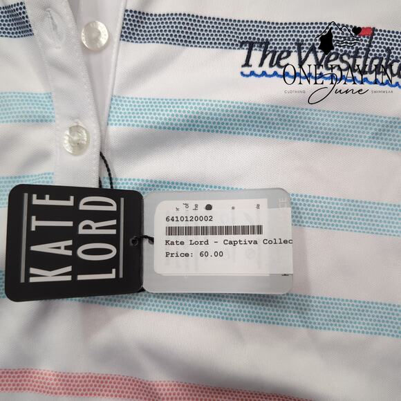 Kate Lord Athletic Polo Shirt Size M - Picture 2 of 5